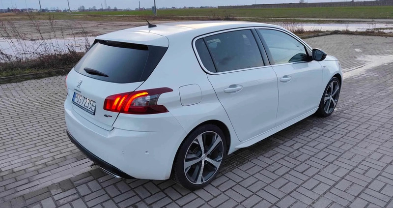 Peugeot 308 cena 69900 przebieg: 62700, rok produkcji 2018 z Legnica małe 37